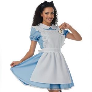 Cosplay Blue and White Theater Dress